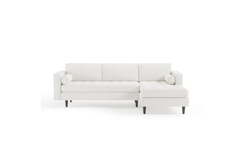 Sofa m. Divan Lijana 4-seters - Hvit - 4 seters sofa med divan - Sofaer med sjeselong