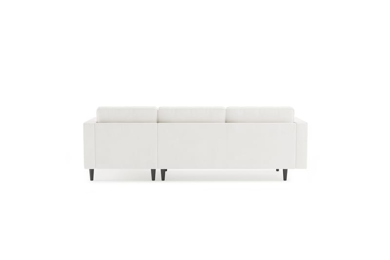 Sofa m. Divan Lijana 4-seters - Hvit - 4 seters sofa med divan - Sofaer med sjeselong