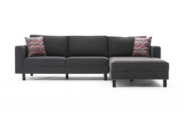 Sofa m. Divan Vivianna 4-seters