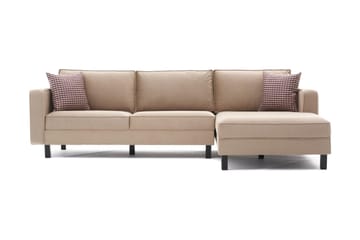 Sofa m. Divan Vivianna 4-seters