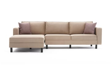 Sofa m. Divan Vivianna 4-seters