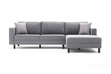 Sofa m. Divan Vivianna 4-seters