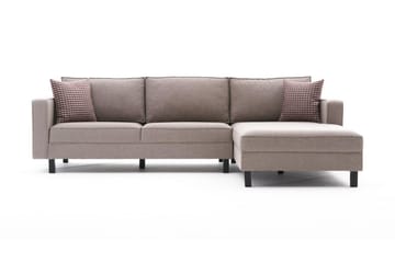 Sofa m. Divan Vivianna 4-seters