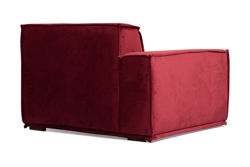 Sofa m. Divan Woodlaw 4-seters - Burgundy - 4 seters sofa med divan - Sofaer med sjeselong