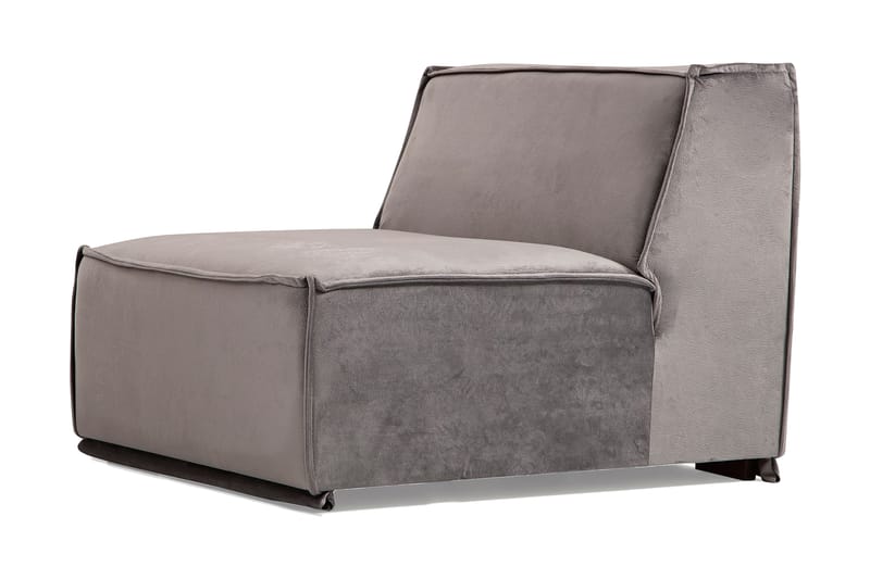 Sofa m. Divan Woodlaw 4-seters - Grå - 4 seters sofa med divan - Sofaer med sjeselong