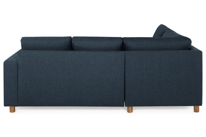 Sofa Nevada 2-seter med Sjeselong Venstre - Mørkblå - 2 seters sofa med divan - Sofaer med sjeselong