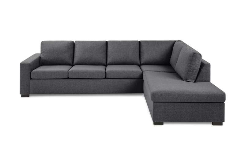 Sofa Nevada Limited Edition 3-seter med Sjeselong Venstre - Mørkegr�å - 3 seters sofa med divan - Sofaer med sjeselong