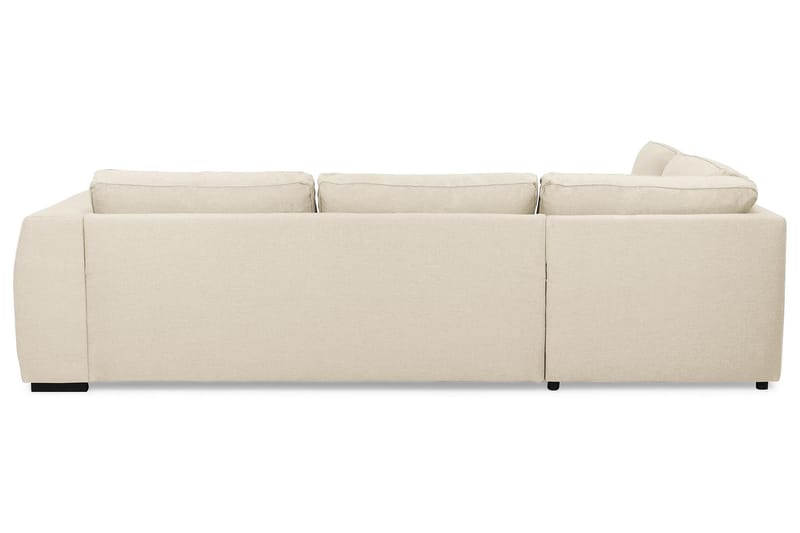 Sofa Ontario 3-seter med Sjeselong Venstre - Beige - Sofaer med sjeselong