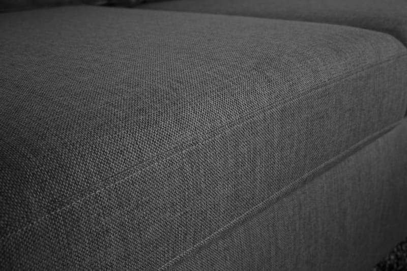 Sofa Sit Down 3-seter med Sjeselong Large Høyre - Mørkgrå - 3 seters sofa med divan - Sofaer med sjeselong