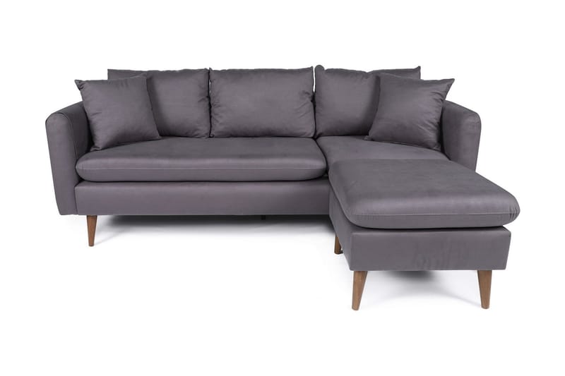 Sofiko Divansofa Høyre, Antrasitt/Natur