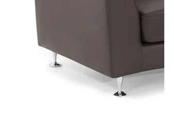 Sovesofa 448 cm - Brun - Møbler - Sofaer - Skinnsofaer