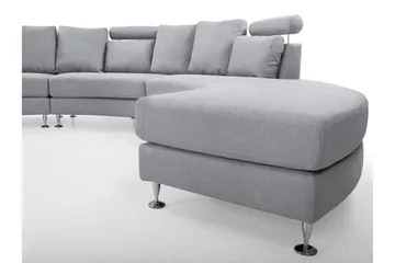 Sovesofa 448 cm - Grå - Møbler - Sofaer