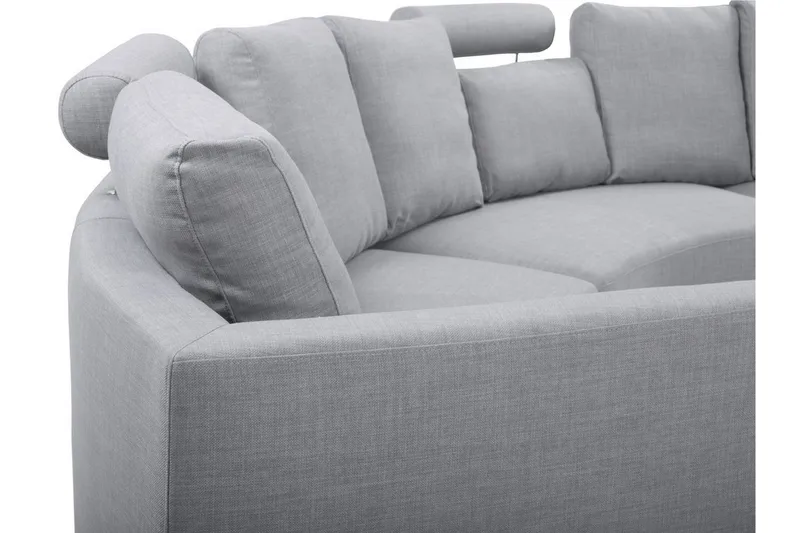 Sovesofa 448 cm - Grå - Møbler - Sofaer