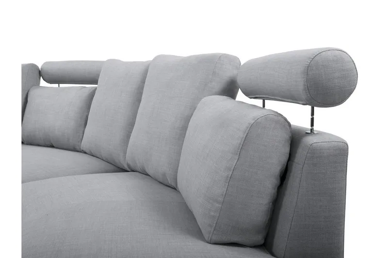 Sovesofa 448 cm - Grå - Møbler - Sofaer