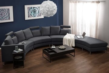 Sovesofa 448 cm - Grå - Møbler - Sofaer