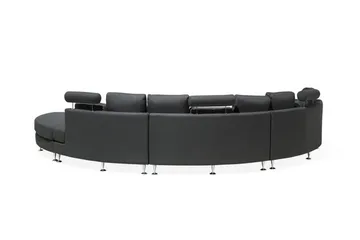 Sovesofa 448 cm - Grå - Møbler - Sofaer