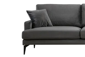 Stacker Hjørnesofa med Divan Høyre - Svart - Møbler - Sofaer - Sofaer med sjeselong