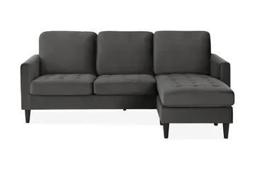 Strummer Divansovesofa Grå - CosmoLiving - Møbler - Sofaer - Sofaer med sjeselong - 3 seters sofa med divan