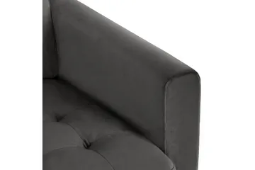 Strummer Divansovesofa Grå - Møbler - Sofaer - Sofaer med sjeselong - 3 seters sofa med divan