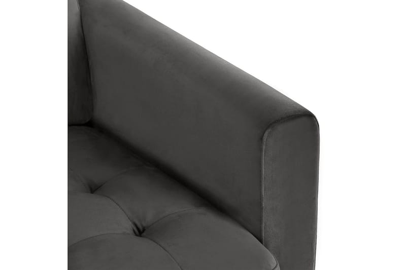 Strummer Divansovesofa Grå - Møbler - Sofaer - Sofaer med sjeselong - 3 seters sofa med divan