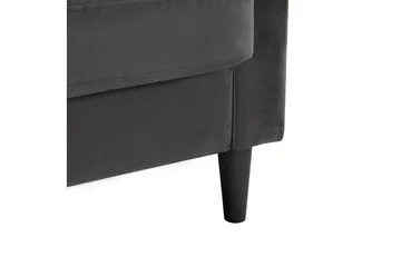 Strummer Divansovesofa Grå - Møbler - Sofaer - Sofaer med sjeselong - 3 seters sofa med divan