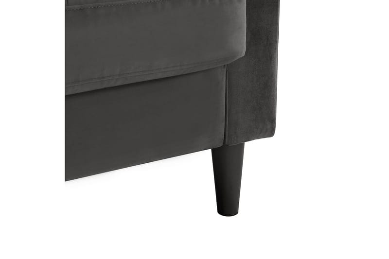 Strummer Divansovesofa Grå - Møbler - Sofaer - Sofaer med sjeselong - 3 seters sofa med divan