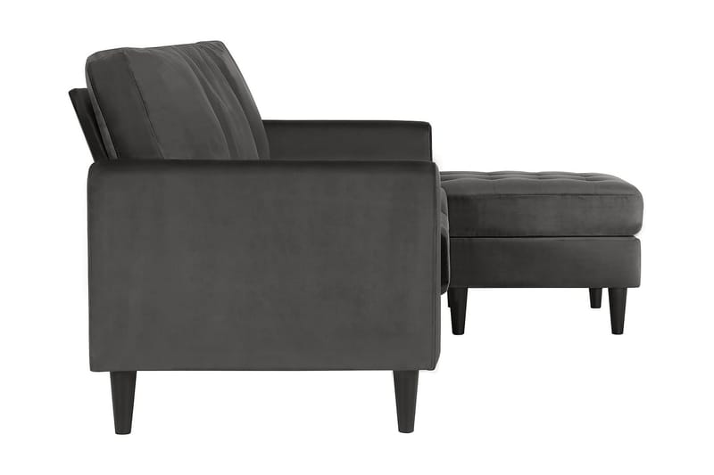 Strummer Divansovesofa Grå - Møbler - Sofaer - Sofaer med sjeselong - 3 seters sofa med divan