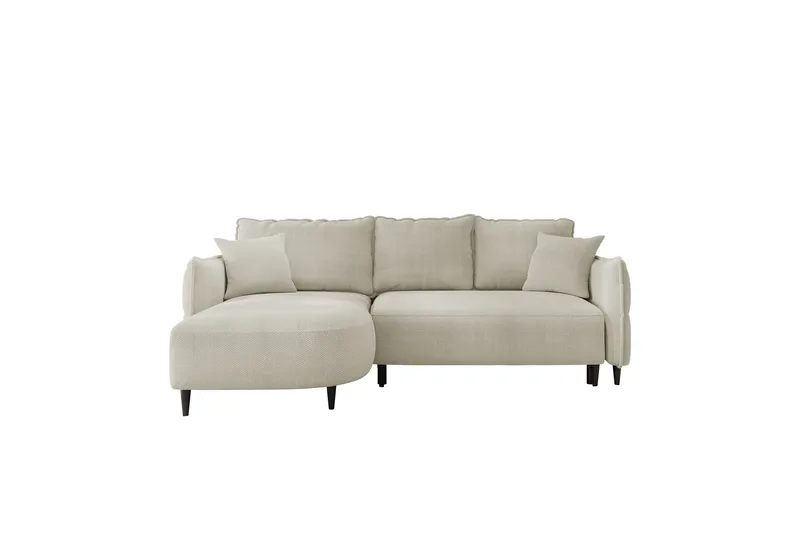 Sycylia Sofa med Divan 3-seter, Lys grå