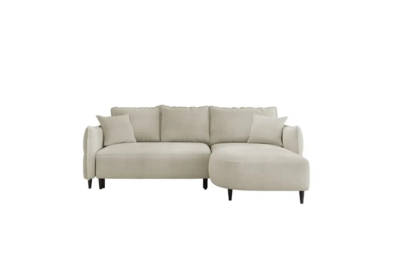 Sycylia Sofa med Divan 3-seter, Lys grå