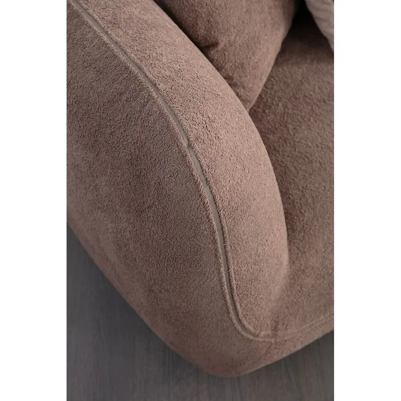 Talrosen 3-seters sofa med Sjeselong - Brun - Møbler - Sofaer - Sofaer med sjeselong - 3 seters sofa med divan