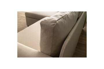 Tareen Sofa med Divan 3-seter - Beige - Møbler - Sofaer - Sofaer med sjeselong - 3 seters sofa med divan