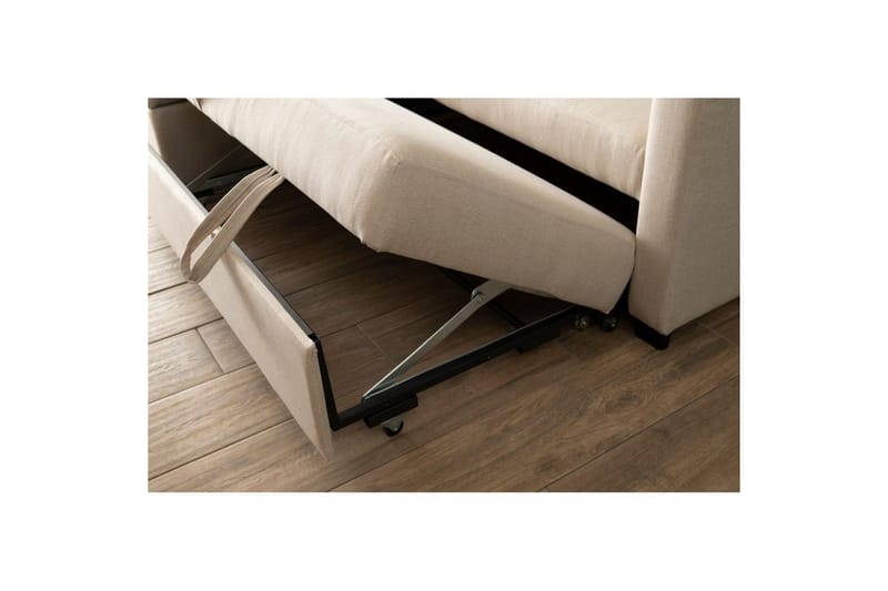 Tareen Sofa med Divan 3-seter - Beige - Møbler - Sofaer - Sofaer med sjeselong - 3 seters sofa med divan