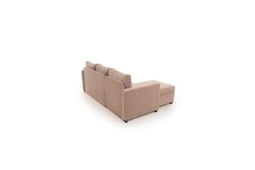 Tareen Sofa med Divan 3-seter - Brun - Møbler - Sofaer - Sofaer med sjeselong - 3 seters sofa med divan
