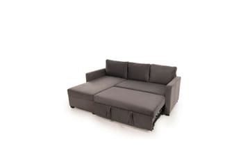 Tareen Sofa med Divan 3-seter - Grå - Møbler - Sofaer - Sofaer med sjeselong - 3 seters sofa med divan