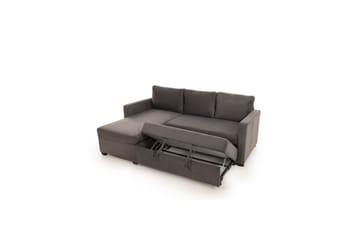 Tareen Sofa med Divan 3-seter - Grå - Møbler - Sofaer - Sofaer med sjeselong - 3 seters sofa med divan