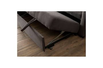 Tareen Sofa med Divan 3-seter - Grå - Møbler - Sofaer - Sofaer med sjeselong - 3 seters sofa med divan