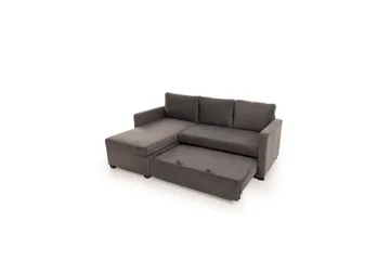 Tareen Sofa med Divan 3-seter - Grå - Møbler - Sofaer - Sofaer med sjeselong - 3 seters sofa med divan