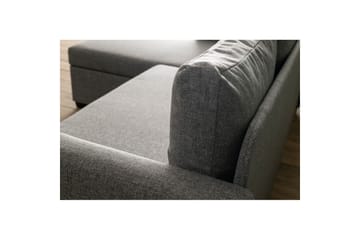 Tareen Sofa med Divan 3-seter - Lysegrå - Møbler - Sofaer - Sofaer med sjeselong - 3 seters sofa med divan