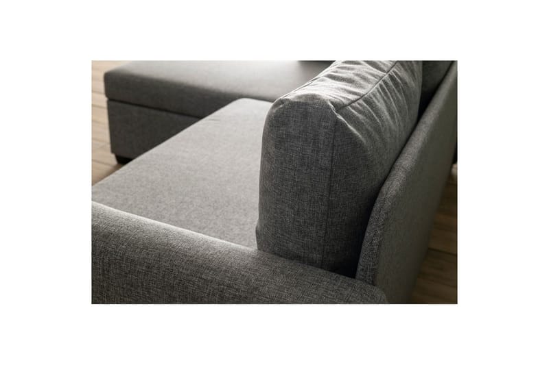 Tareen Sofa med Divan 3-seter - Lysegrå - Møbler - Sofaer - Sofaer med sjeselong - 3 seters sofa med divan