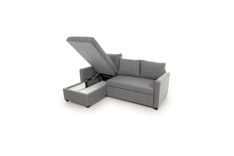 Tareen Sofa med Divan 3-seter - Lysegrå - Møbler - Sofaer - Sofaer med sjeselong - 3 seters sofa med divan