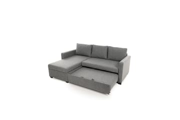 Tareen Sofa med Divan 3-seter - Lysegrå - Møbler - Sofaer - Sofaer med sjeselong - 3 seters sofa med divan