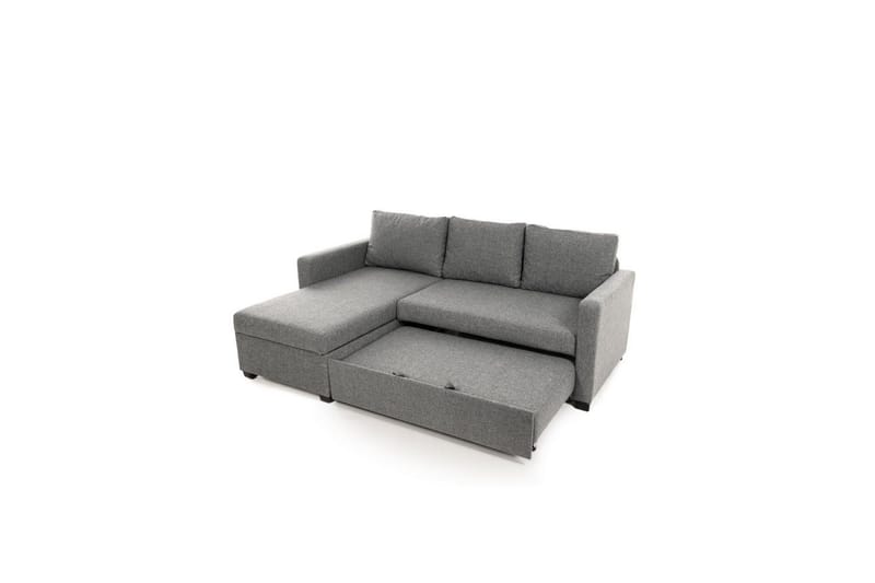 Tareen Sofa med Divan 3-seter - Lysegrå - Møbler - Sofaer - Sofaer med sjeselong - 3 seters sofa med divan