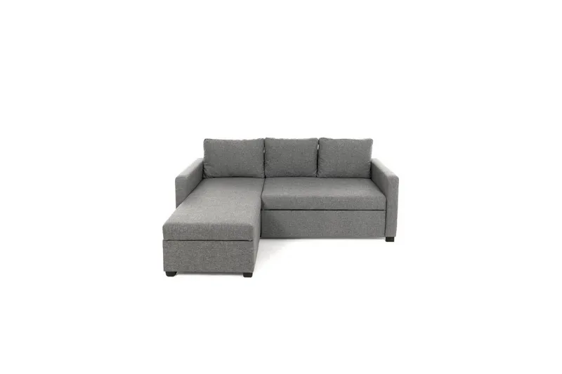 Tareen Sofa med Divan 3-seter, Lysegrå