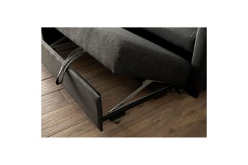 Tareen Sofa med Divan 3-seter - Mørkegrå - Møbler - Sofaer - Sofaer med sjeselong - 3 seters sofa med divan