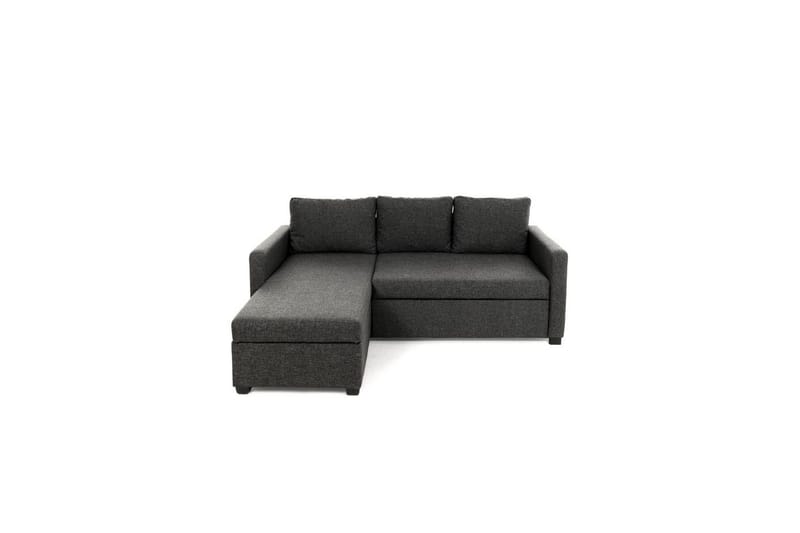 Tareen Sofa med Divan 3-seter - Mørkegrå - Møbler - Sofaer - Sofaer med sjeselong - 3 seters sofa med divan