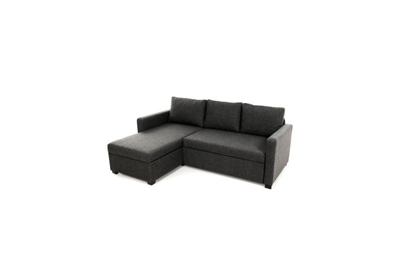 Tareen Sofa med Divan 3-seter - Mørkegrå - Møbler - Sofaer - Sofaer med sjeselong - 3 seters sofa med divan