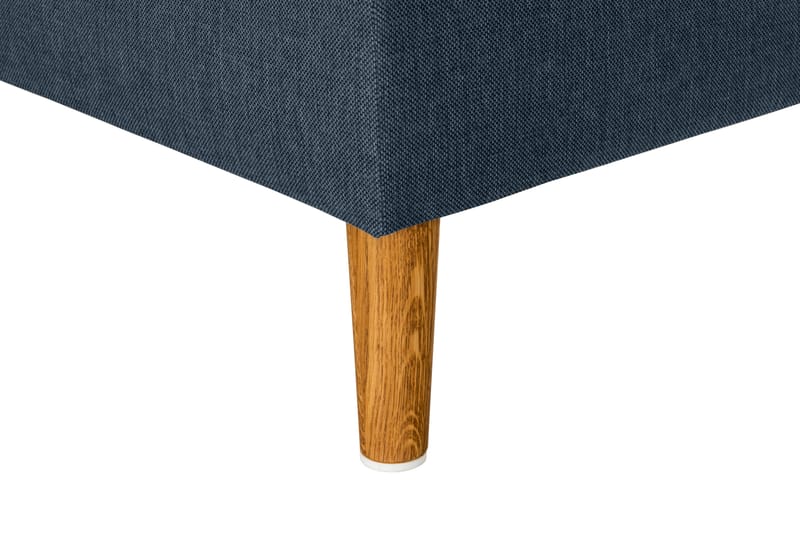 Trend 4-seters Venstrevendt L-formet Sjeselongsofa i Stoff - Blå - Møbler - Sofaer - Sofaer med sjeselong - 4 seters sofa med divan