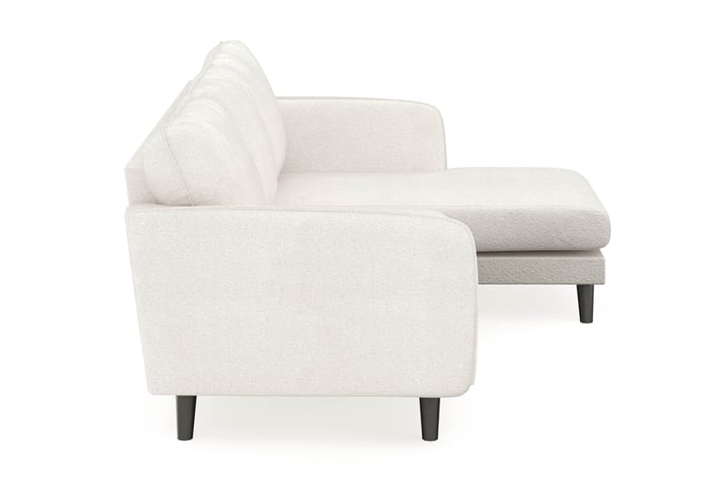 Trend Lyx 3-seter Divansofa Høyre - Hvit - Møbler - Sofaer - Sofaer med sjeselong - 4 seters sofa med divan