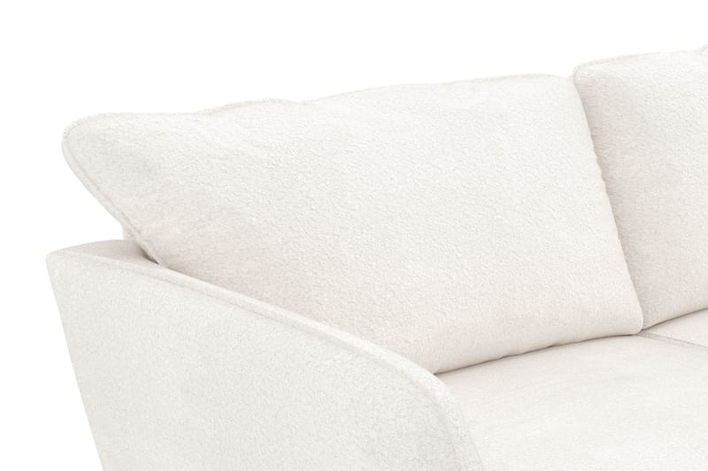 Trend Lyx 3-seter Divansofa Høyre - Hvit - Møbler - Sofaer - Sofaer med sjeselong - 4 seters sofa med divan