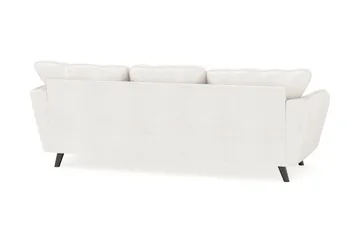 Trend Lyx 3-seter Divansofa Høyre - Hvit - Møbler - Sofaer - Sofaer med sjeselong - 4 seters sofa med divan
